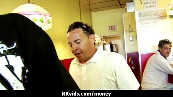 Sexy wild chick gets paid to fuck 10