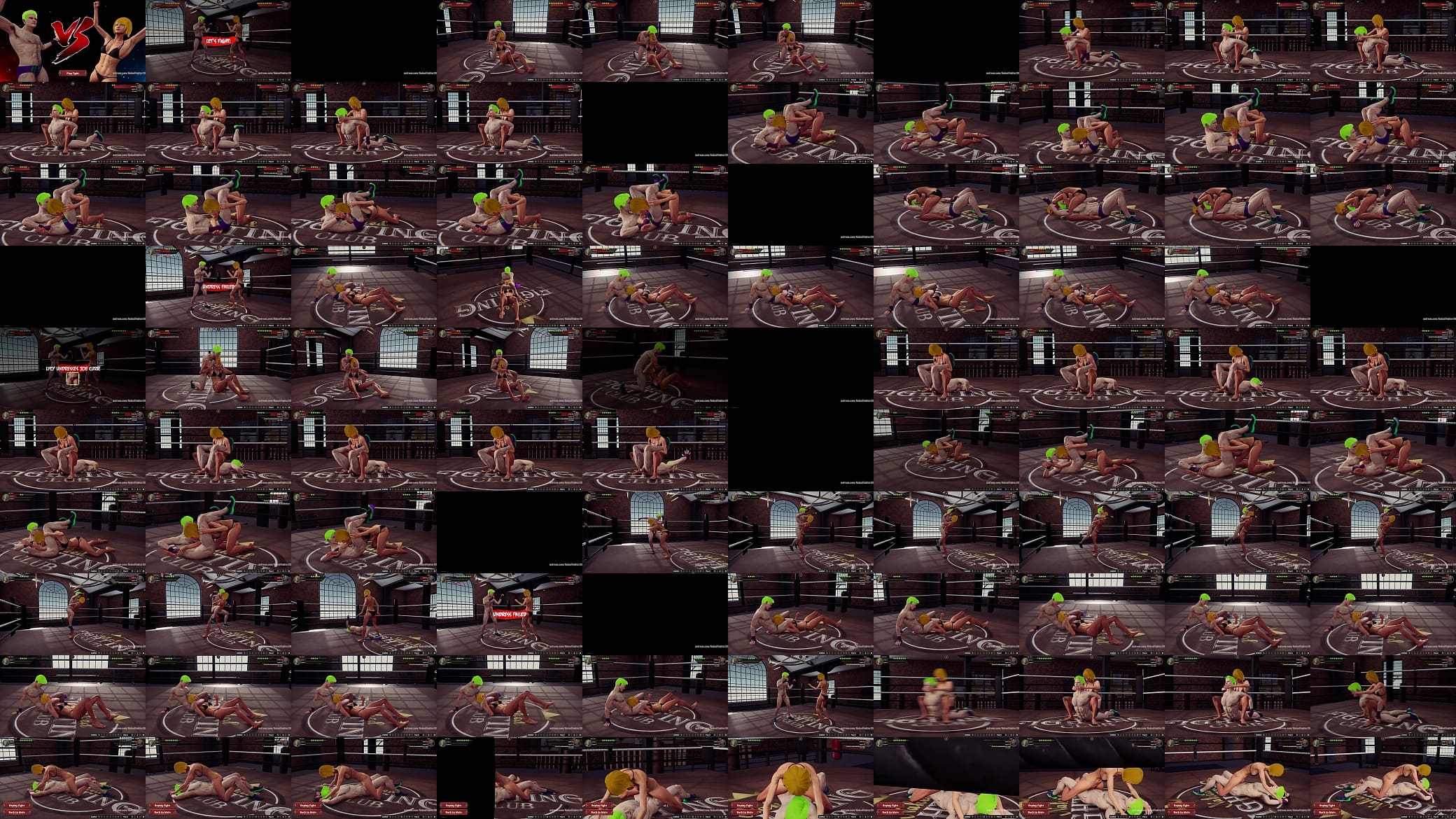 Joe Curr VS Lycy (Naked Fighter 3D) 预览图