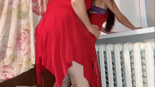 I helped her cum when I saw her masturbates - Lesbian Illusion Girls