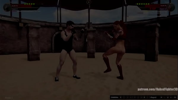 Lord Jerle VS Sedna (Naked Fighter 3D)