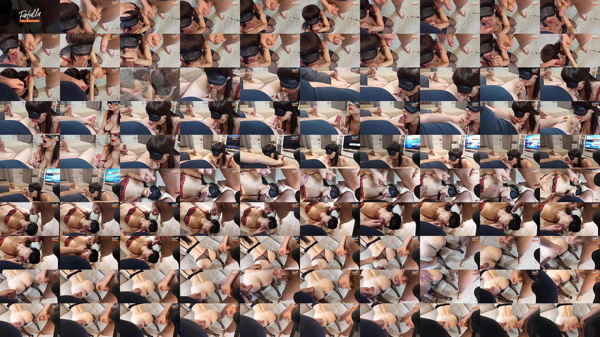 Husband share wife with friend. POV. Cuckold. 预览图