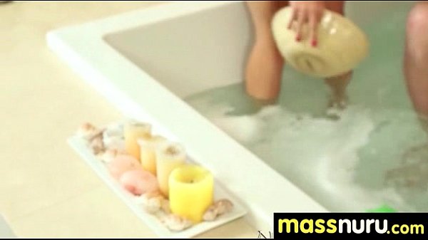 busty teen gives nuru sex massage 2
