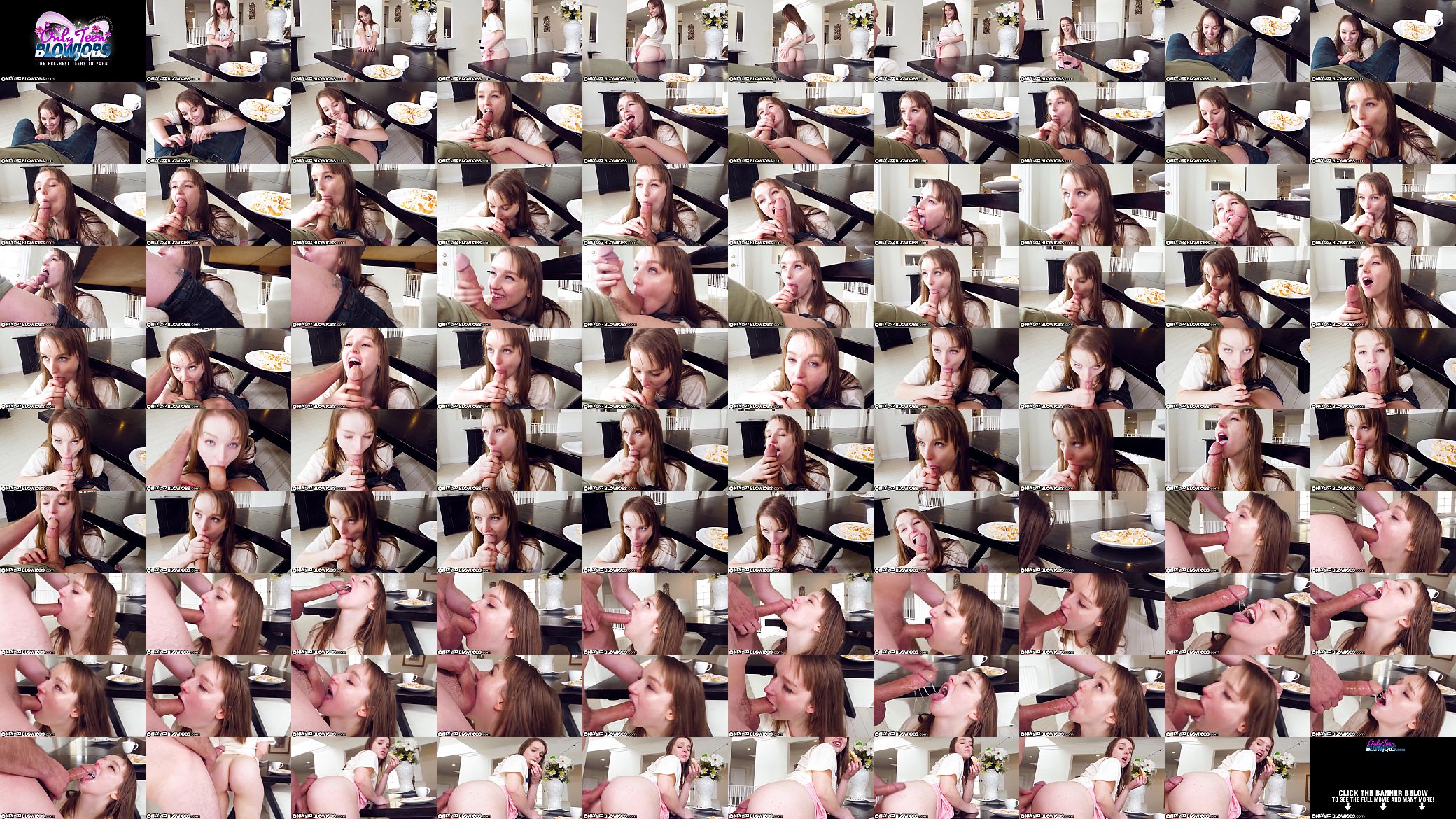 OnlyTeenBlowjobs My Step Sister Eats Dick For Breakfast 预览图