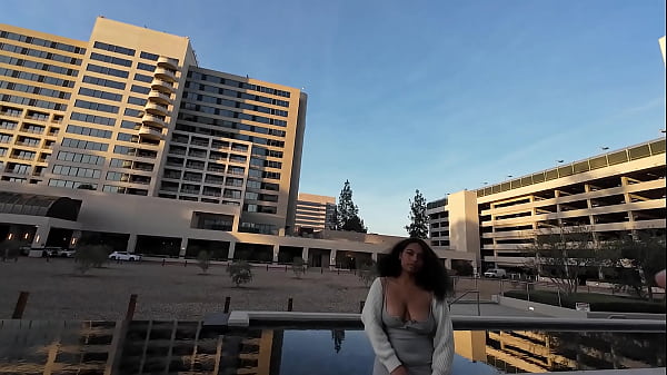 Young Black Babe with Big Tits Fucks Street Photographers Huge Dick Covered in Facial Cumshots and Piss when he tricks her into Photo Shoot VS World Biggest Cock