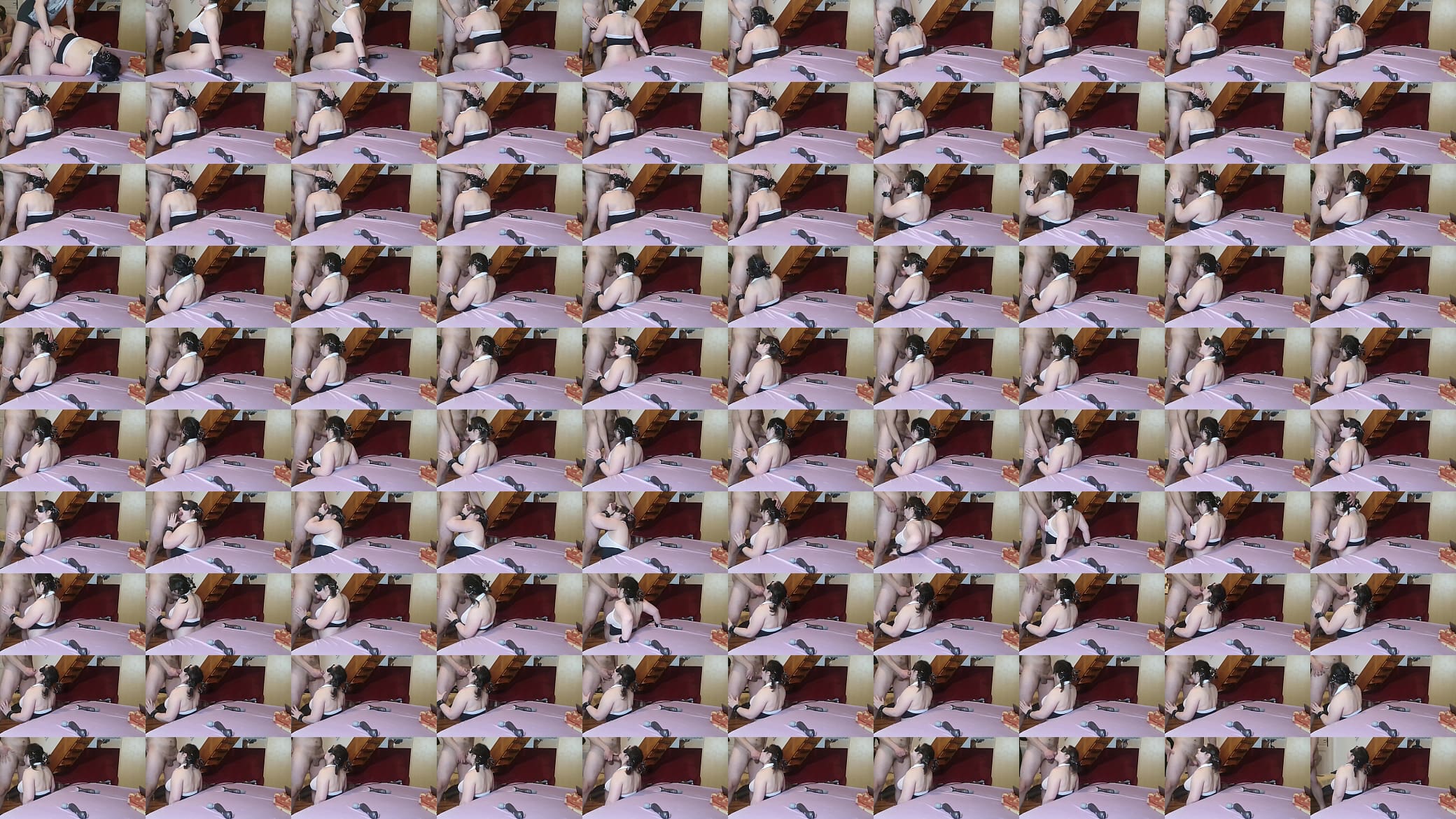Good slut wife love being throated in gangbang HD 预览图