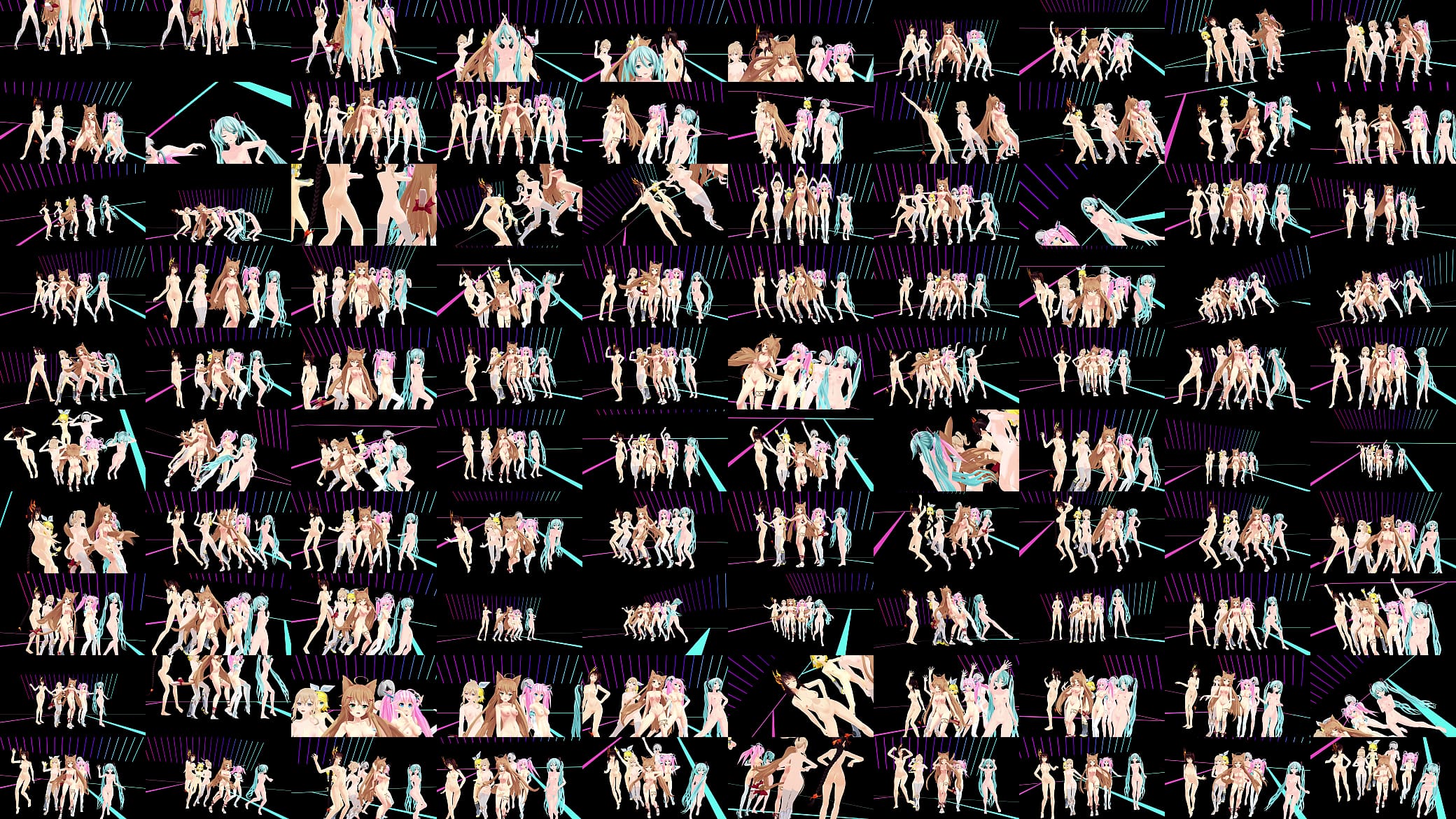 MMD R18 KARA  STEP 预览图