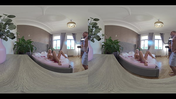 LOVITA FATE VR VIDEO PART TWO &ndash; BEHIND THE SCENES - LITTLE PUSSY CUTIE STRETCHED OUT in MASSIVE COCK THREESOME