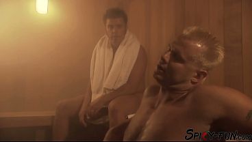 Curvy Girlfriend Has Her Cunt Licked Inside The Sauna
