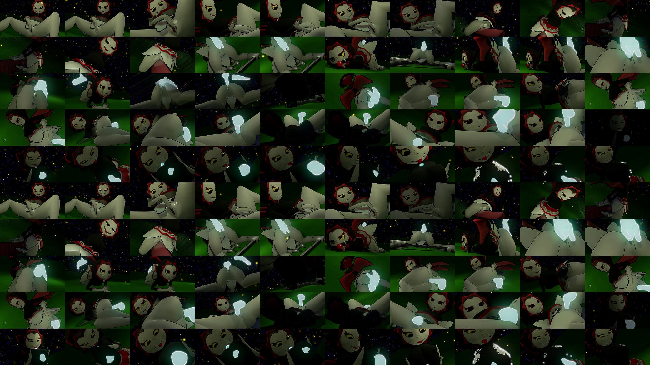 PVZ Rule 34 Vampire Sunflower Ghost Sex (Sound) (Clothed Version) 预览图