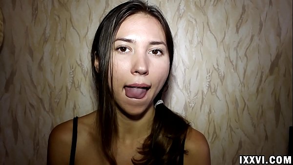 Fetish tongue Ananta Shakti and licking fingers