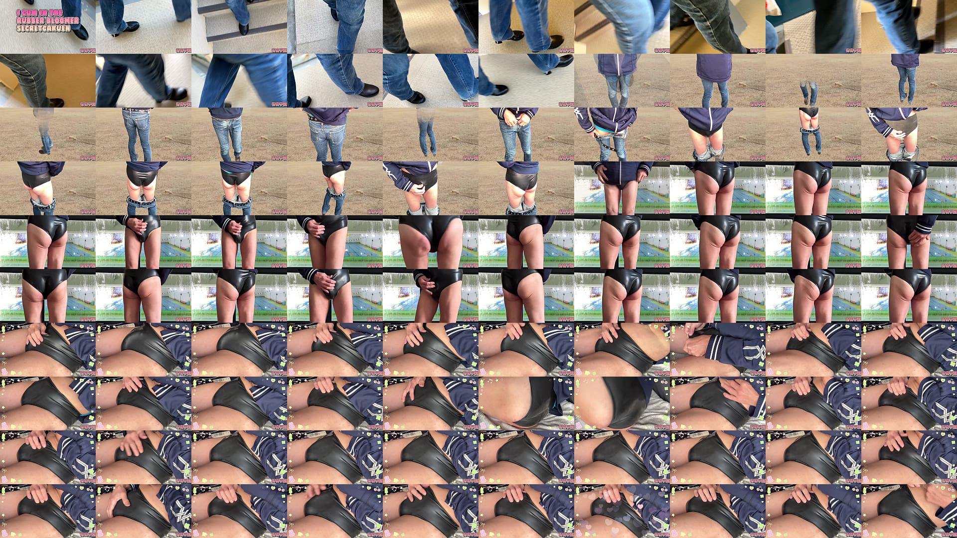 I cum in the rubber bloomer SecretGakuen 预览图