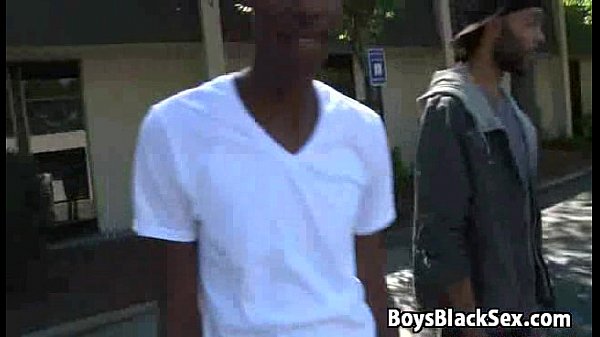 Blacks On BoysGay Bareback Interracial Fuck Scene 08