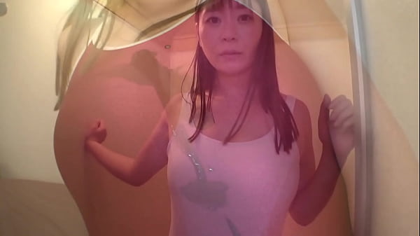 Japanese cosplay busty milf and secret filming in the bath