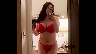  Sexy Latina Shows Off Her Body