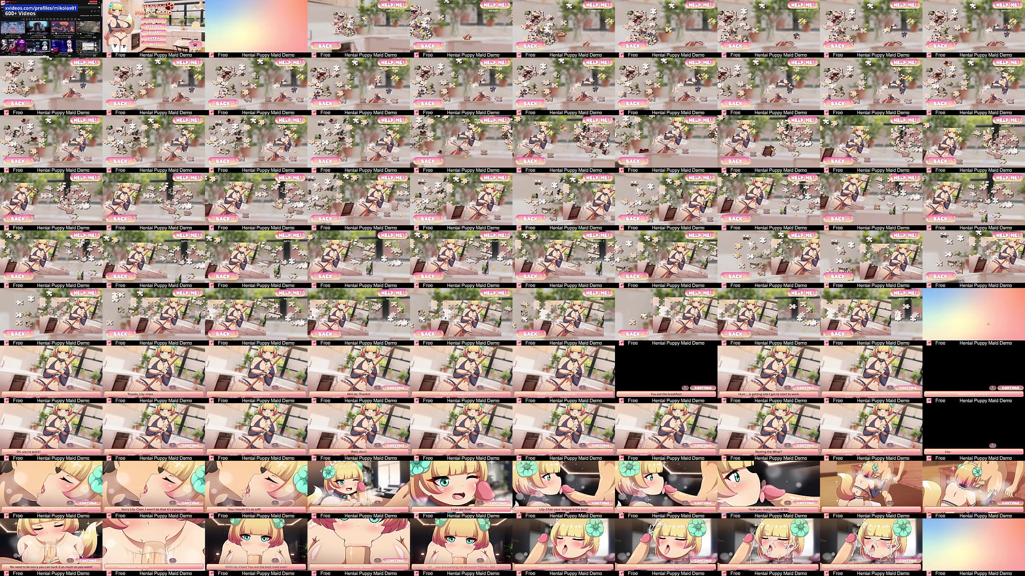 Hentai Puppy Maid Demo 预览图