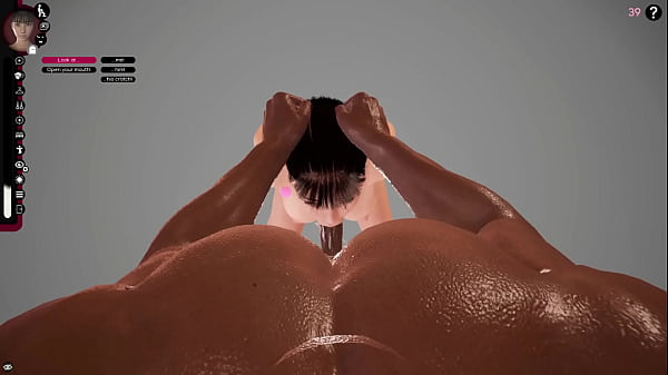 head game - deepthroating a bbc
