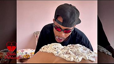 My brother-in-law, that pervert, had a fetish and said he wanted to fuck my ass with frosting like on a cake.