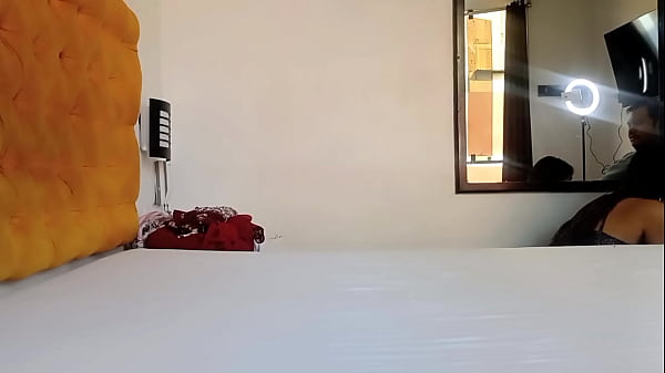 I record my stepfather while he watches me trying on clothes, and I end up with his cock inside my pussy