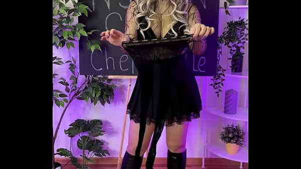 NYLON CLUB - PUTTING ON FISHNET TIGHTS