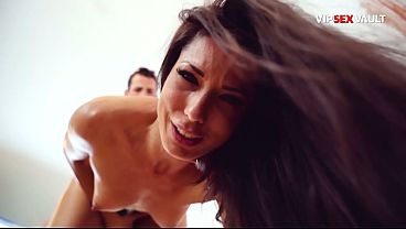 Hardcore Anal Fucking From Behind While She Grips the Chair and Moans