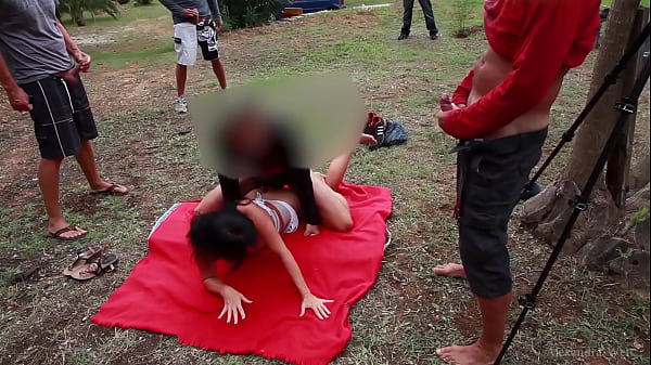 Fuck fun on the meadow. Everyone can have a go!...