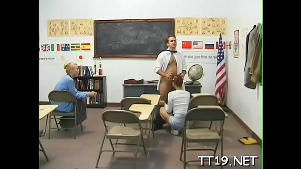 Sweltering babe with big lips gets screwed hard in doggy style