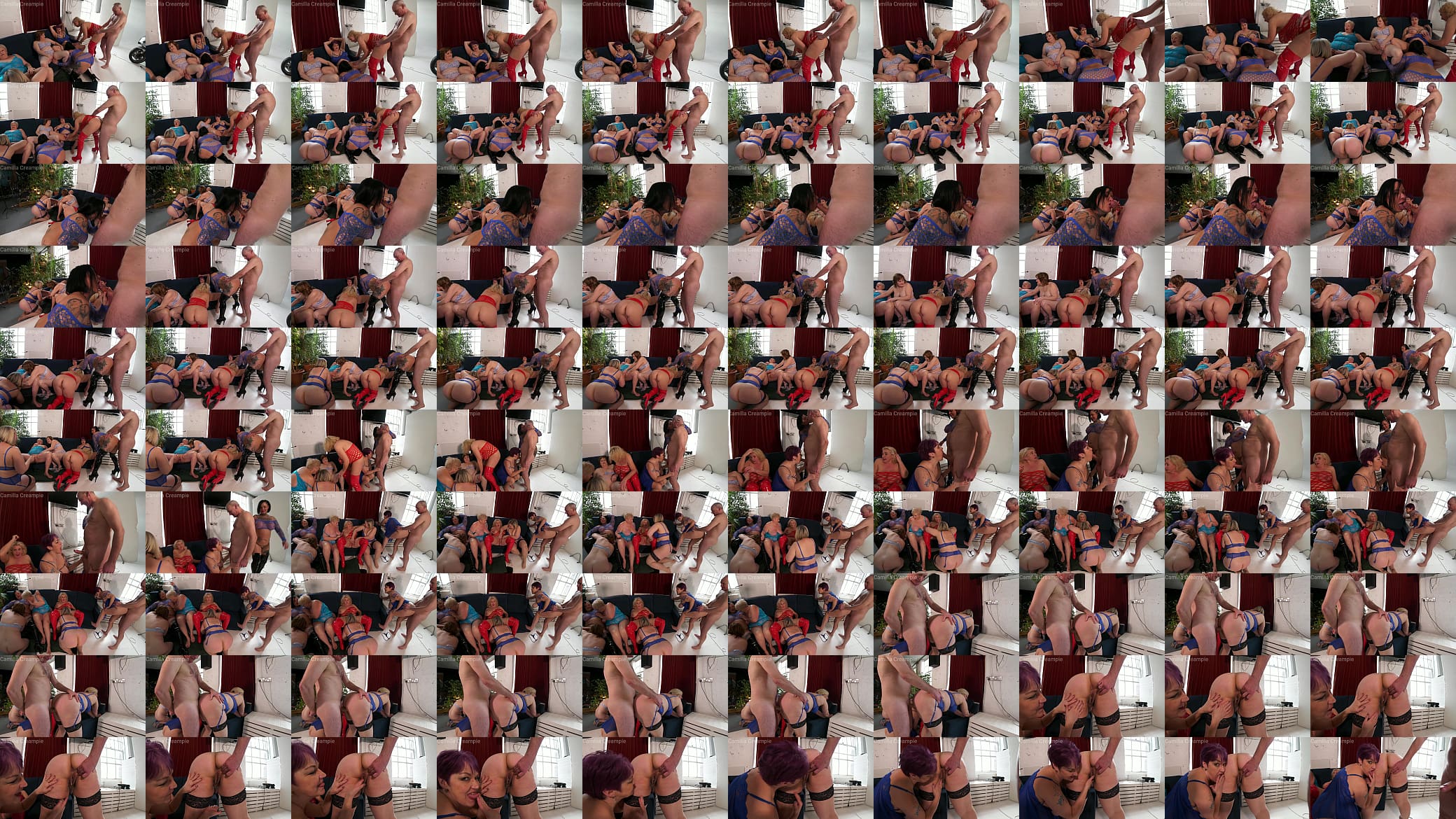 MFFFFFF 6 Milfs Fucking on a Sofa promo 预览图