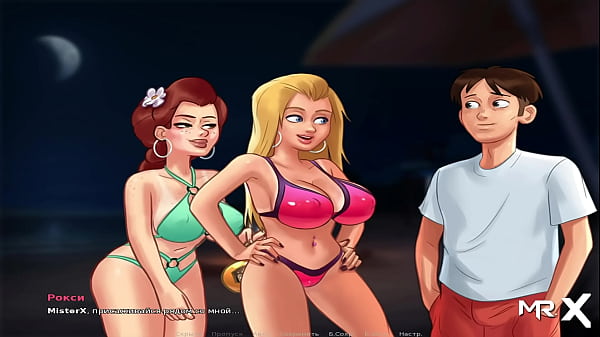 SummertimeSaga - Girls Passionate Kisses on the Beach # 87