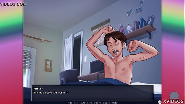 Download Video - SUMMERTIME SAGA &num;06 &bull; Masturbating to hot room-mate