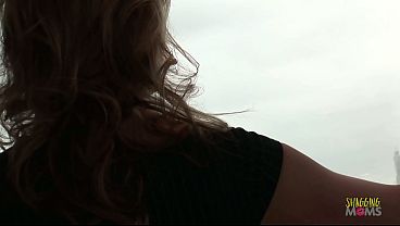 Selling real estate is not easy so this blonde milf uses sexy tricks in order to close the deals this time she slipped into her sexiest outfit and seduced a client they fuck hard next to the window