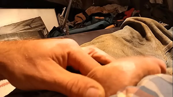 Playing with my floppy cock in SlOW MOTION