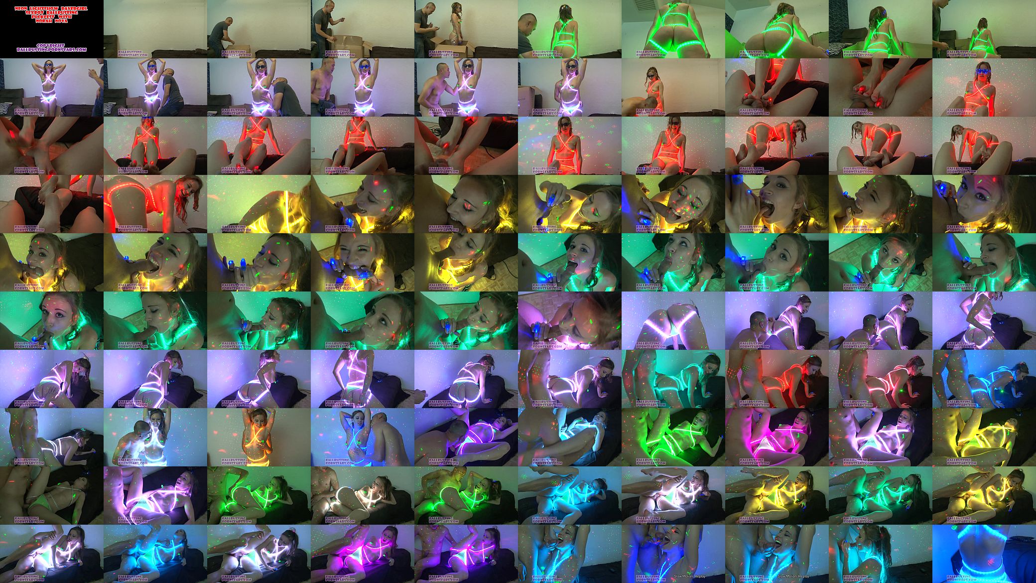 of the Ballbusting Laser-Light Robot Sex Doll Raver Babe Norah Nova 预览图