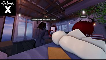[ROBLOX] Busty redhead edges me until i'm leaking