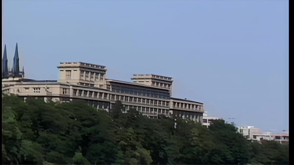 She kneels in front of the camera and starts blowing spit bubbles on the white cock in...