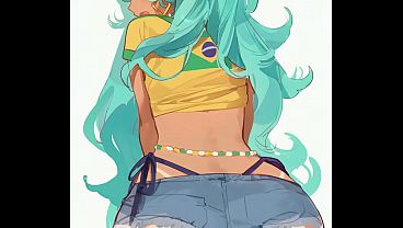 Horny Brazilian AI Hatsune Miku – Footjob Anal Hardcore Pussy Creampie Facial Hentai JOI