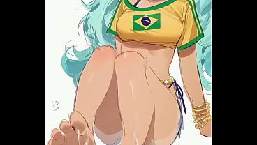 Horny Brazilian AI Hatsune Miku – Footjob Anal Hardcore Pussy Creampie Facial Hentai JOI