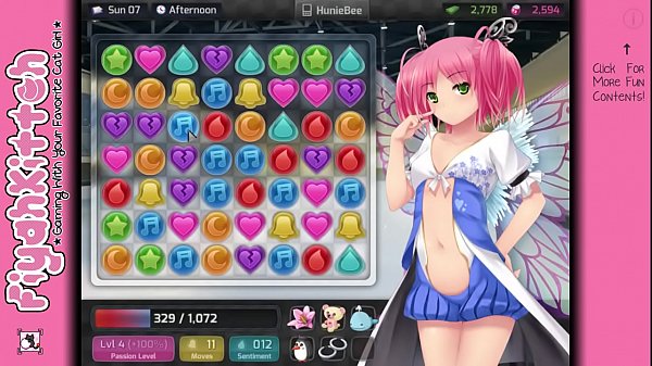 20 Billion Questions - *HuniePop* Female Walkthrough #8