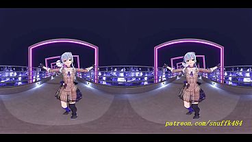 VR180 mmd Suisei Dance 3d hololive Hentai