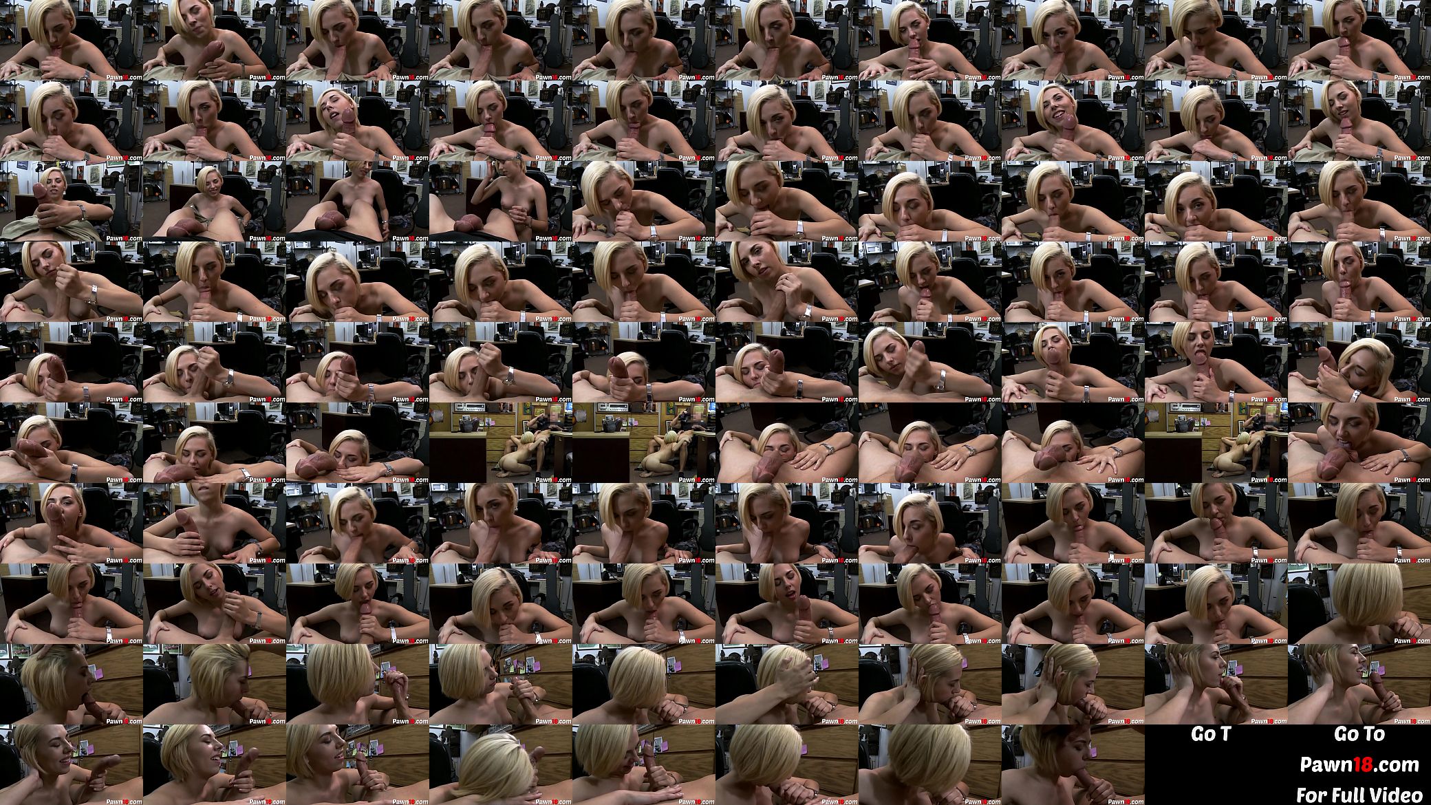 Cute Blonde Sucks Big Dick at Pawn 预览图