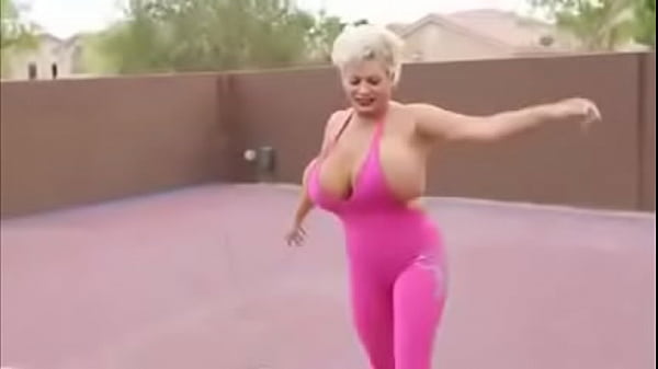 Giant Fake Tits Claudia Marie: Prancercise