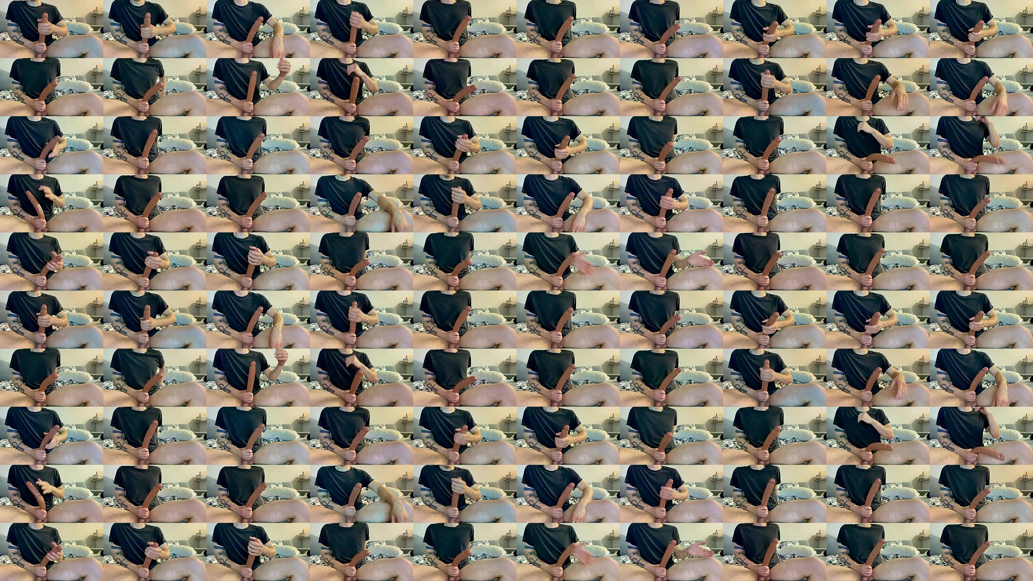 Watch me moan and jerk off at my desk before I cum 预览图