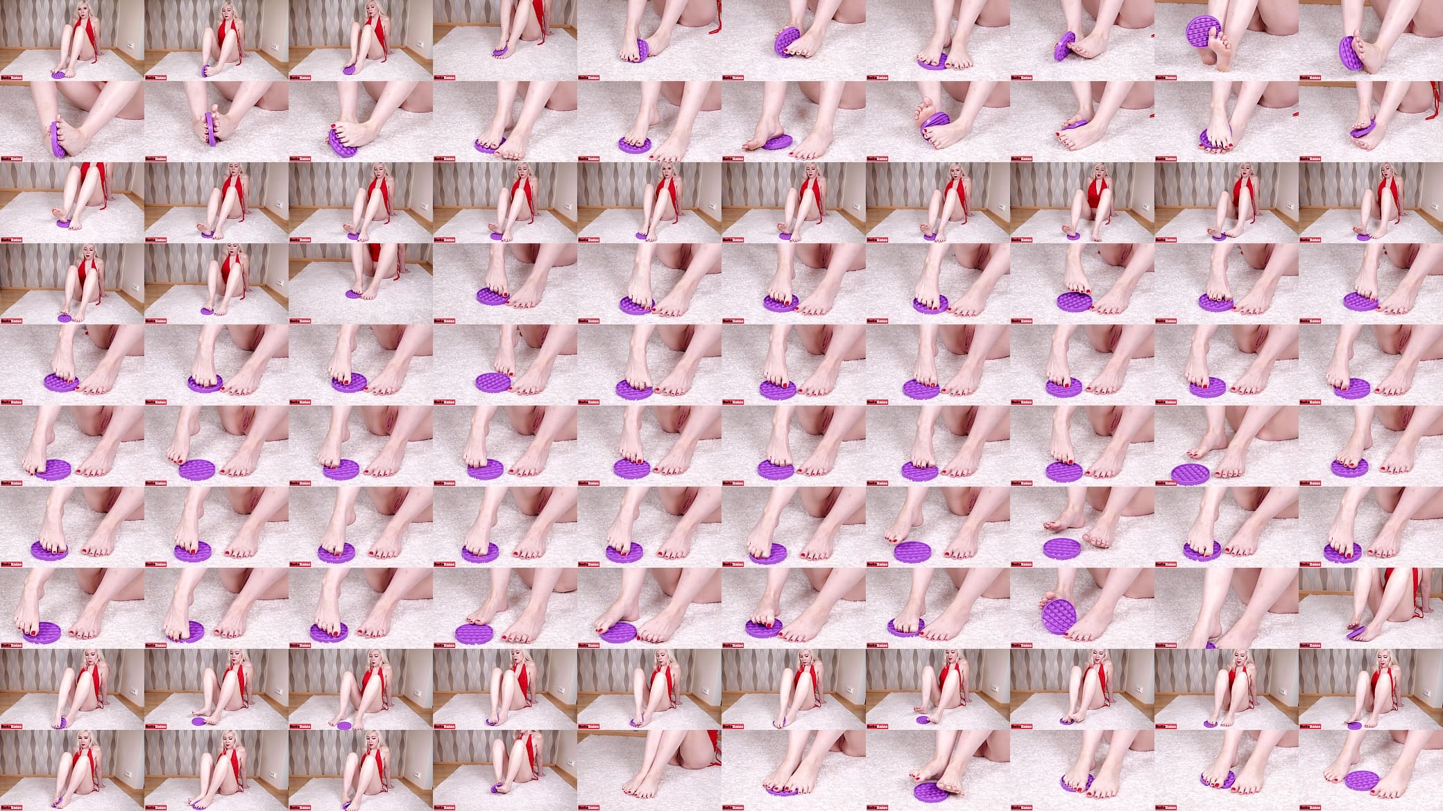 Play With POP IT Fidget With My FEET In 4K 预览图