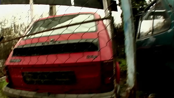 Maddy Blonde Hungarian with Nick Lang,  - European Fuck - Teaser#1 Pussy Creampie Comedy outside in the village at a car parts park, pussy fucked, big boobs, big tits, wet pussy, internal cumshot, pussy creampie, hardcore, costumes