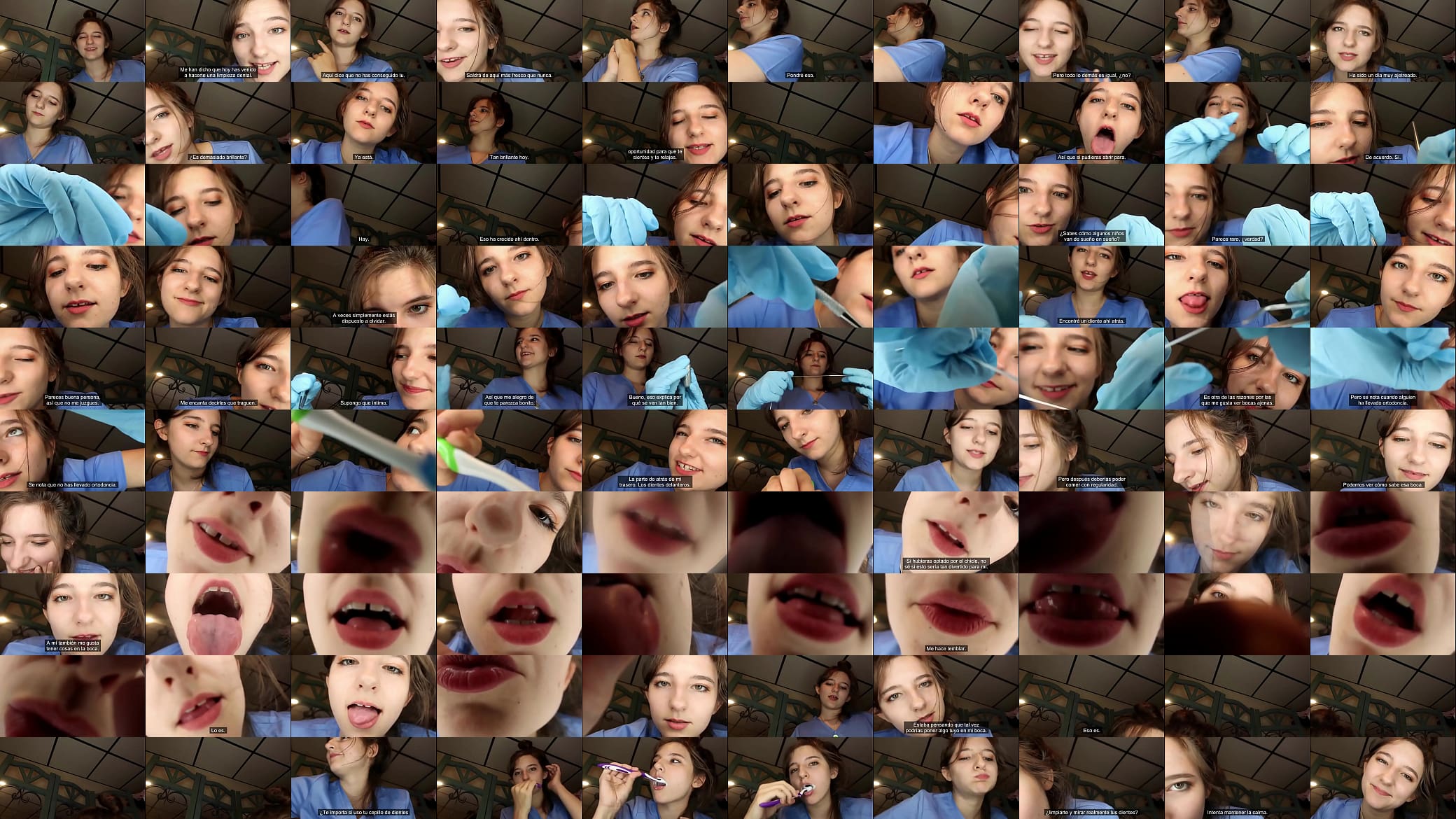 AFTYNROSE ASMR DOCTOR HIGIENISTA DENTAL VIDEO DE JUEGO DE ROLES (Subtitulado Espa&ntilde;ol) 预览图