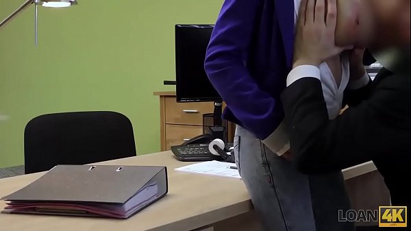 Download Video - LOAN4K&period; Remarkable teen bitch passes dirty casting in loan office
