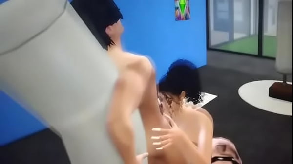 The Sims 4 carlo dick hits the gym to get hard work out