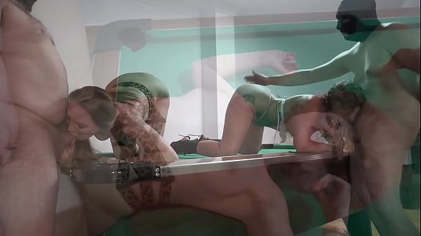 JULIA MAZE AND VENOM EVIL ARE MASTERS OF BILLIARDS