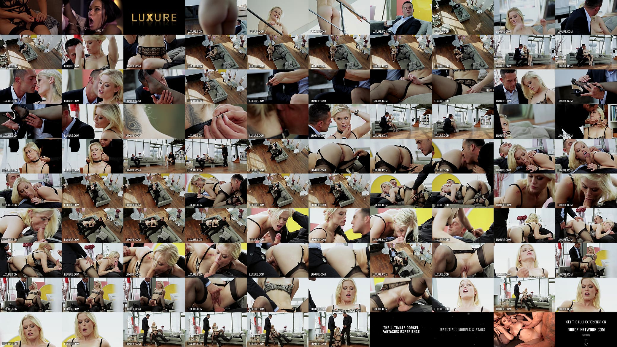 Submissive Ash Hollywood handles 2 men 预览图