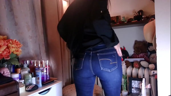 Ass in jeans