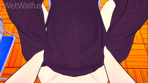 Chizuru gets Horny at the Library then has Sex ...